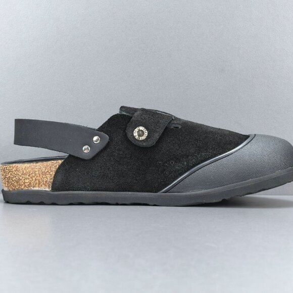 DIOR AND BIRKENSTOCK Tokyo mules in black nubuck leather main image 10